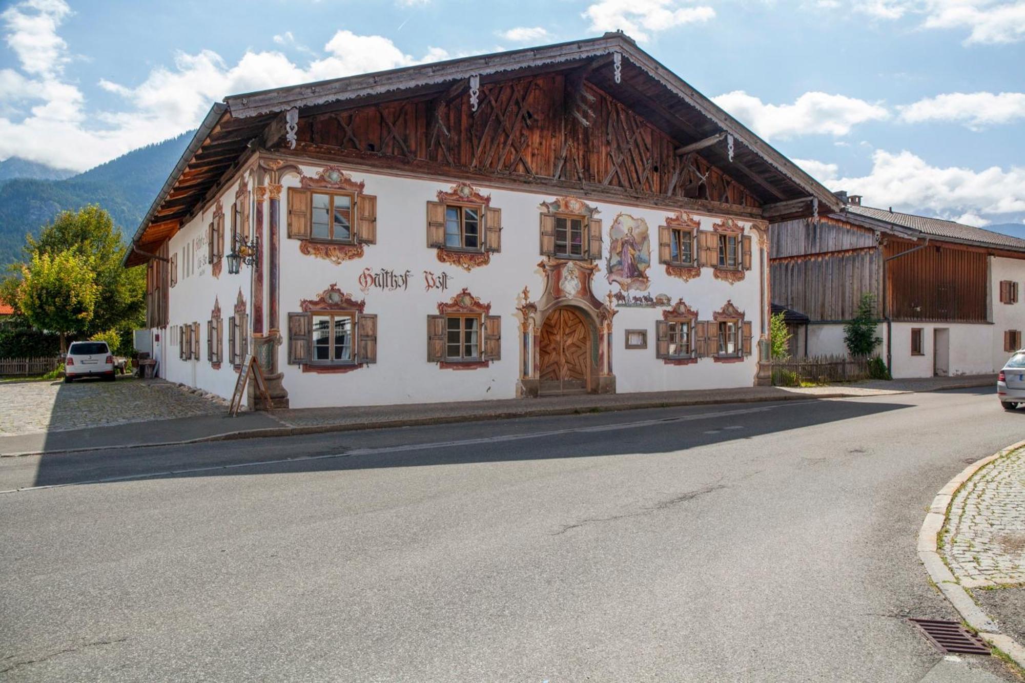 Block'S Post Hotell Krün Exteriör bild